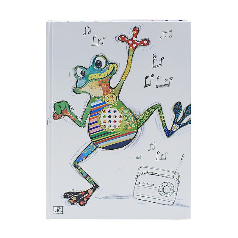 Bug Art Freddie Frog Hard Cover A5 Notebook