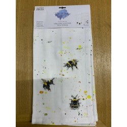 Bree Merryn Bumble Bee Organic Cotton Pair of Tea Towels