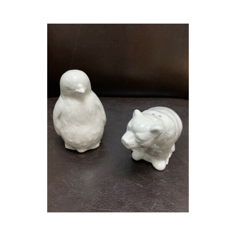 Penguin and Polar Bear Salt and Pepper Shakers