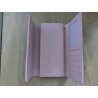 Equilibrium Large Pink Suede Feel RFID Purse