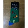 Sock Society Green Trucks Socks