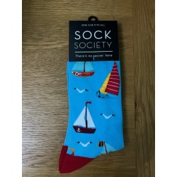 Sock Society Blue Sailing...