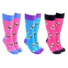 Sock Society Bumble Bee Pink Socks