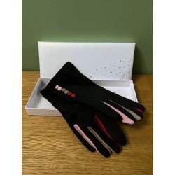 Equilibrium Boxed Gloves - Black Coloured Fingers