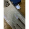 Equilibrium Boxed Gloves - Beige Metallic Lines