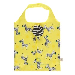 Zebra Foldable Shopping Bag