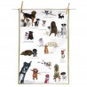 Little Dog Biscuit Club Cotton Tea Towel