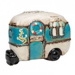 Village Pottery Caravan Ceramic Money Box