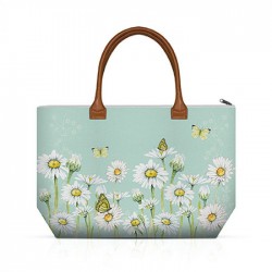 Ambiente Green Daisy Shopping/Tote Bag