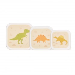 Desert Dino set of 3 Lunch Boxes