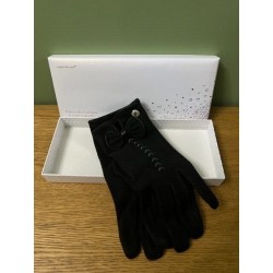 Equilibrium Boxed Gloves - Black Bow