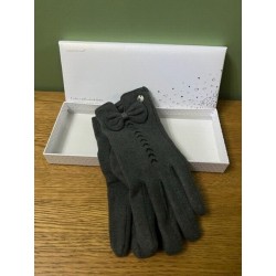 Equilibrium Boxed Gloves - Grey Bow