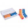 Equilibrium Bamboo Socks - Ladies Box of 2 Dainty Daisy