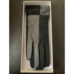 Equilibrium Boxed Gloves - Black and Grey Two Tone