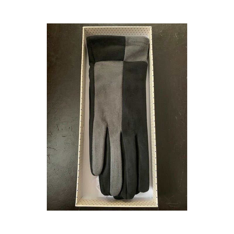 Equilibrium Boxed Gloves - Black and Grey Two Tone
