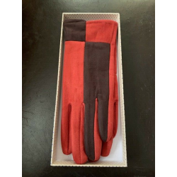 Equilibrium Boxed Gloves - Burnt Orange & Brown Two Tone