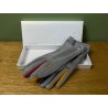 Equilibrium Boxed Gloves -Stitched Coloured Fingers Grey - Boxed