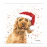 Bree Merryn Christmas Card - Christmas Carter Cockapoo