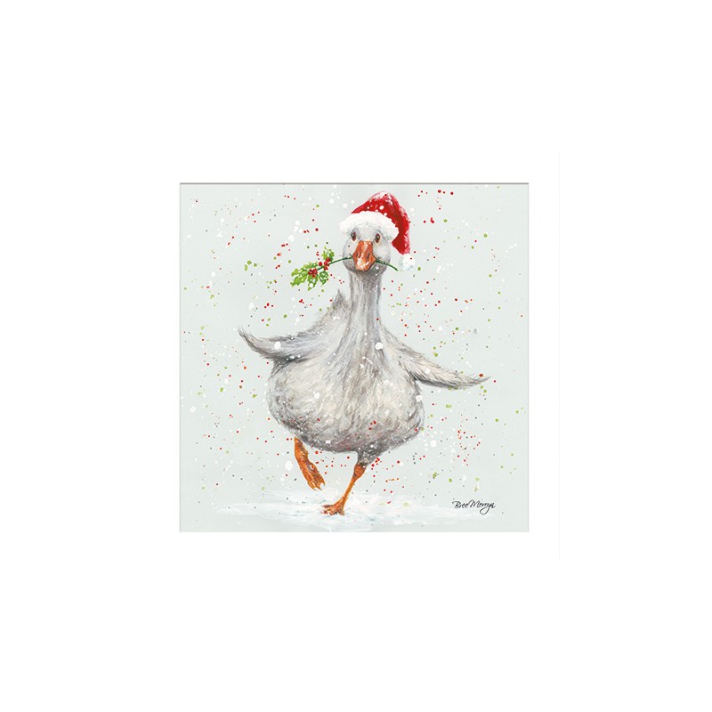 Bree Merryn Christmas Card - Christmas Daphne Duck