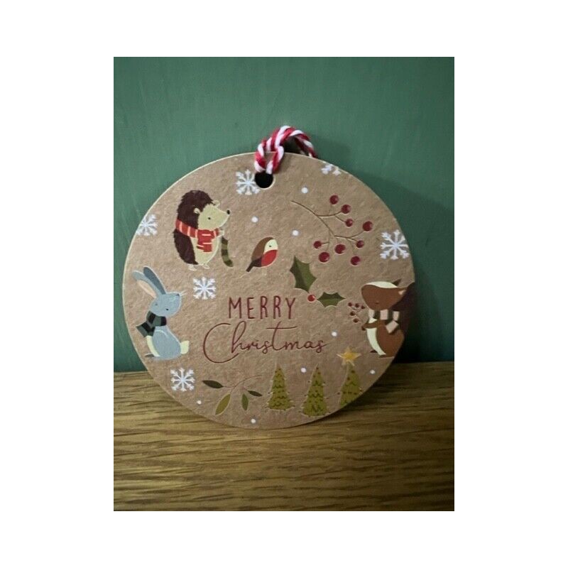 Christmas in the Woods Tags By Glick