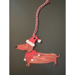 Dachshund Christmas Tags By Glick