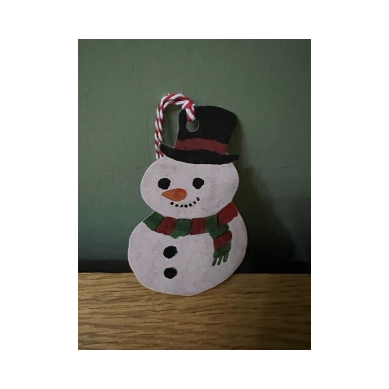 Snowman Christmas Tags By Glick