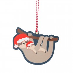 Sloth and Baby Christmas Tags By Sass and Belle Pack of 6