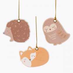 Woodland Christmas Tags By...