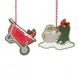 Winter Garden Christmas Tags By Sass and Belle Pack of 12