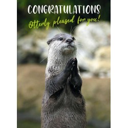 Congratulations Otter Card
