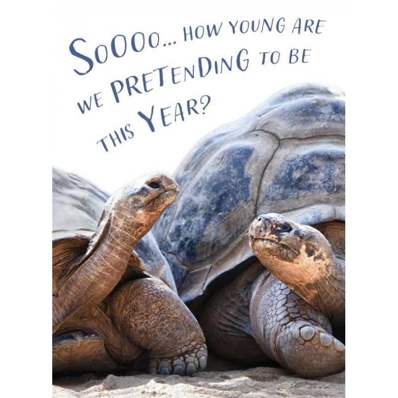 Noel Tatt Picture This Birthday Card How Young?