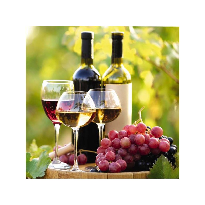 Cube Blank Greeting Card Fruits of the Vineyard