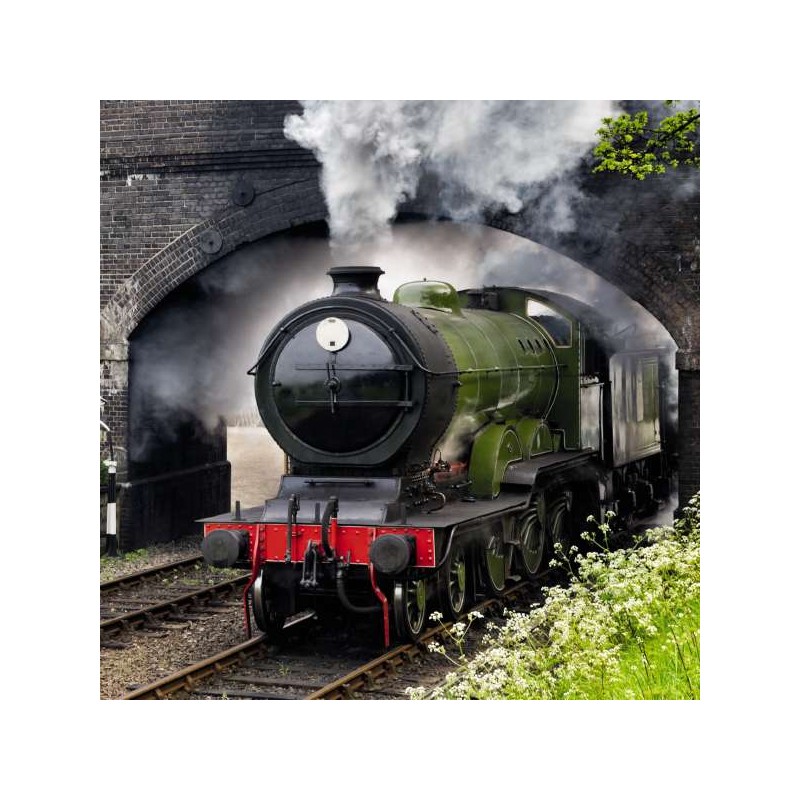 Cube Blank Greeting Card North Norfolk Railway