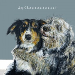 Say  Cheese - Digs and Manor Little Dog Company Card