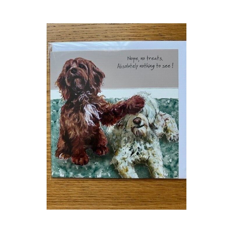 Nothing to See - Digs and Manor Little Dog Company Card
