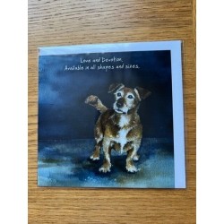 Love and Devotion - Digs and Manor Little Dog Company Card