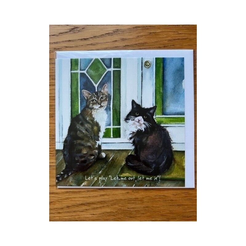 Let's Play - Digs and Manor Little Dog Company Card