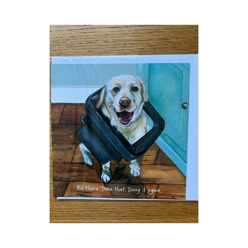 Bin There - Digs and Manor Little Dog Company Card