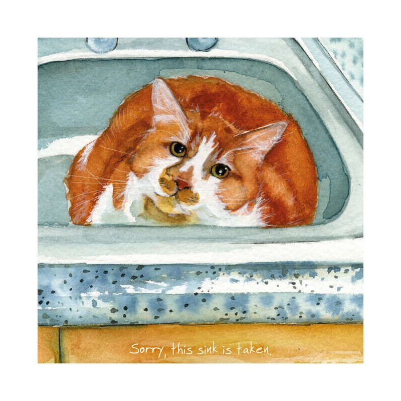 Sink Taken- Digs and Manor Little Dog Company Card