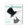 Top Hat Rabbit Card