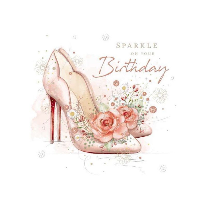 Shoes Birthday Greeting Card
