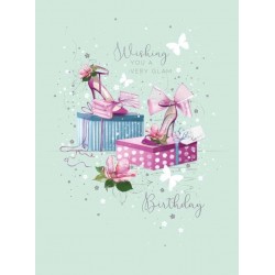 Birthday Shoes Birthday Card