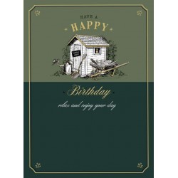 Garden Shed Birthday Card