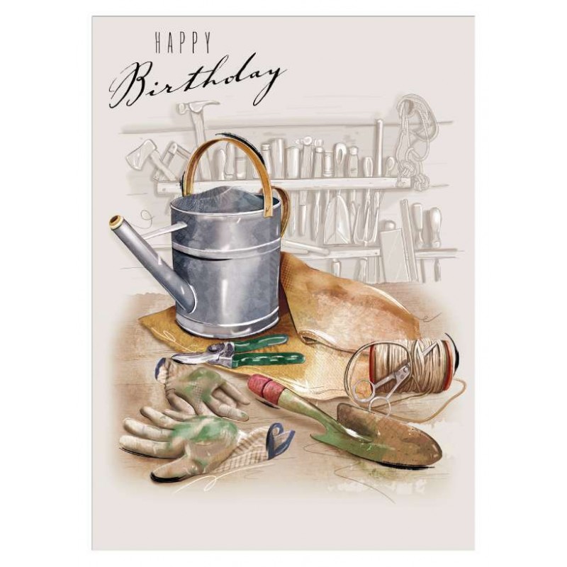 Gardening Birthday Card