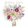 Bouquet of Flowers Birthday Greeting Card