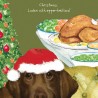 Laden Labrador - Comical Christmas Cards by The Little Dog Company