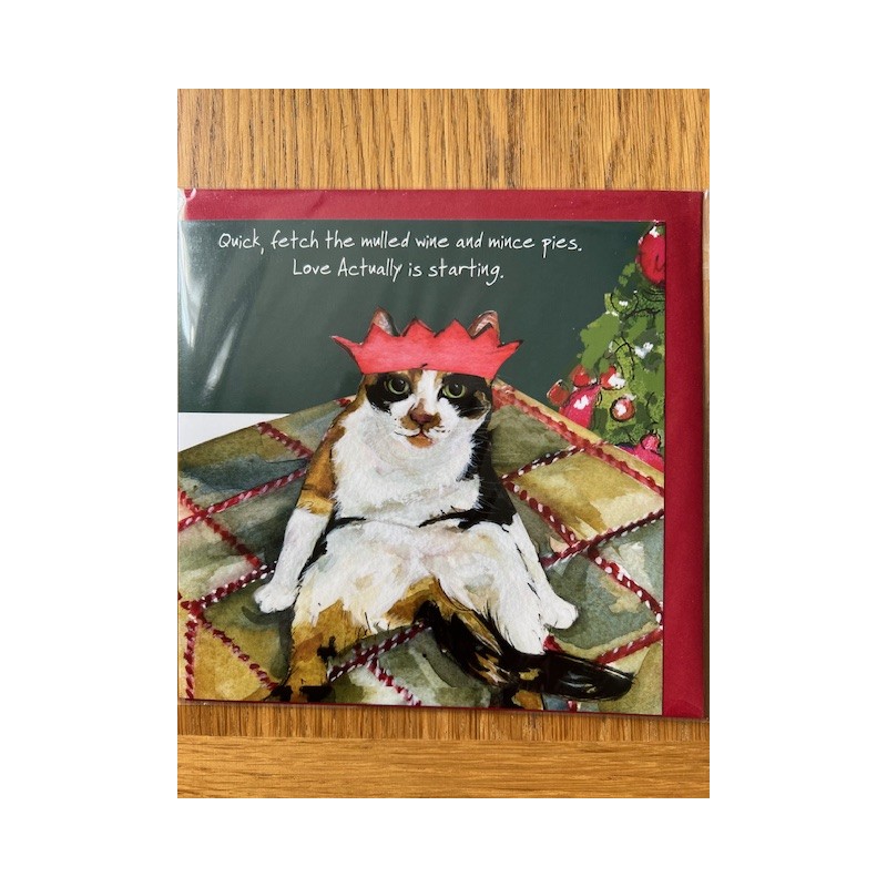 Love Actually - Comical Christmas Cards by The Little Dog Company