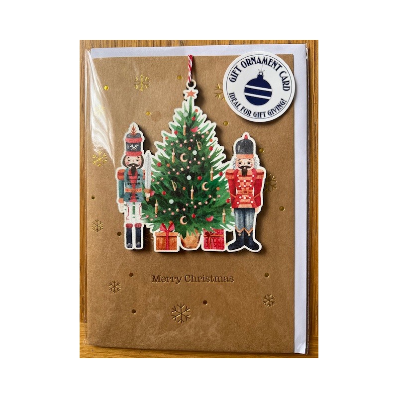 Keepsake Nutcracker Blank Greeting Card Envelope by Alljoy