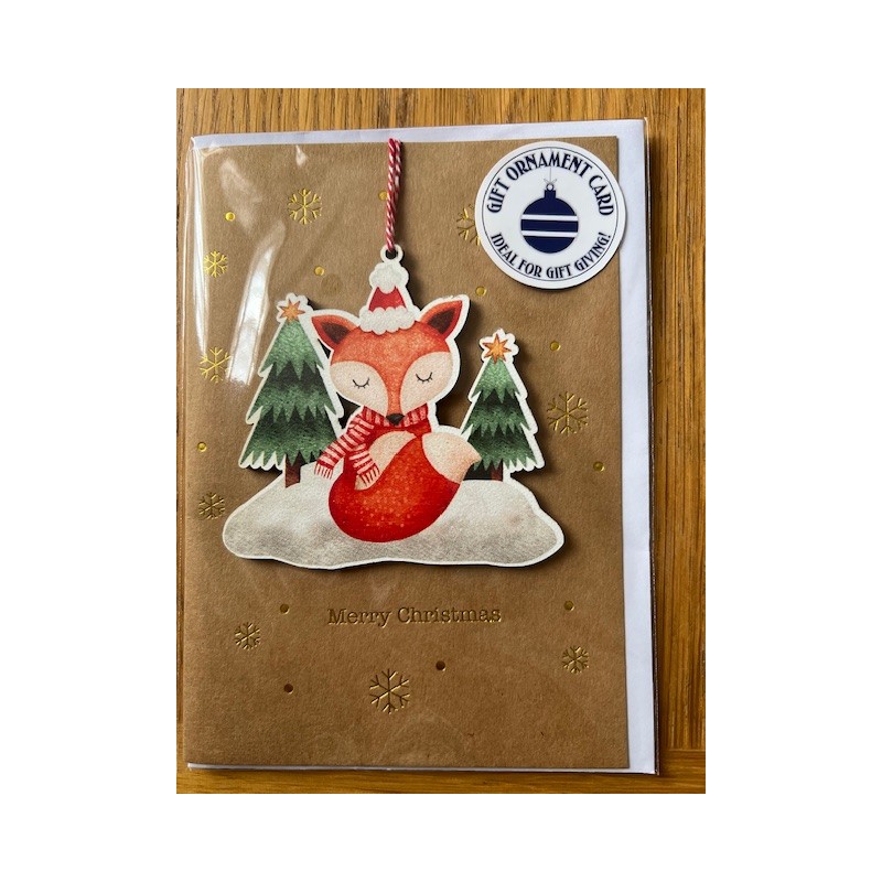 Keepsake Fox Blank Greeting Card Envelope by Alljoy