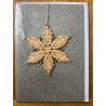 Keepsake Snowflake Blank Greeting Card Envelope by Alljoy